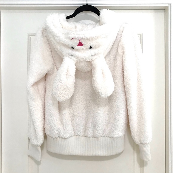 Atmosphere Jackets & Blazers - Atmosphere Faux Fur Fuzzy Bunny Hoodie